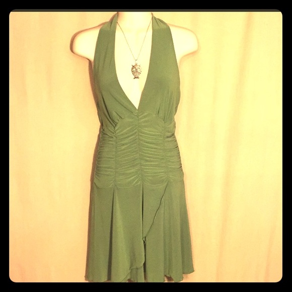 Charlotte Russe Dresses & Skirts - Charlotte Russe Retro glam halter skater dress XS